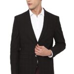 Allen Solly Men's Black Blazer Slim