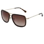 Calvin Klein Gradient Square Men's Sunglasses - ( CK 1216A 214 62 S |62| Brown Color Lens )
