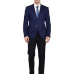 Park Avenue Wool Men's Full Sleeve Regular FIT Multicolor Formal Suit Business Pants Set