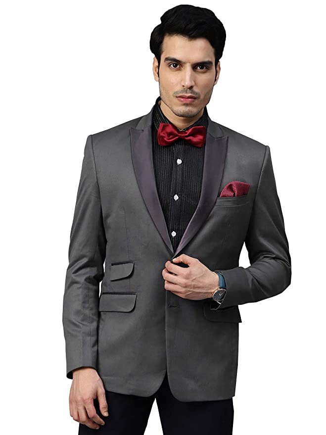 MANQ Men's Slim Fit Casual Blazer