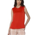VERO MODA Women's Plain Regular fit Top