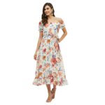 Harpa Women's Polyester A-Line Maxi Dress