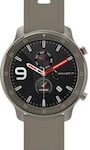 Amazfit GTR Titanium Smartwatch (Grey Strap, 47mm)